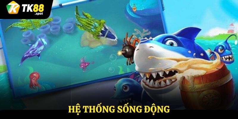 Bắn Cá Đổi Thưởng - Sân Chơi Lôi Cuốn Số 1 Thị Trường Giải Trí 3 Hệ thống sống động